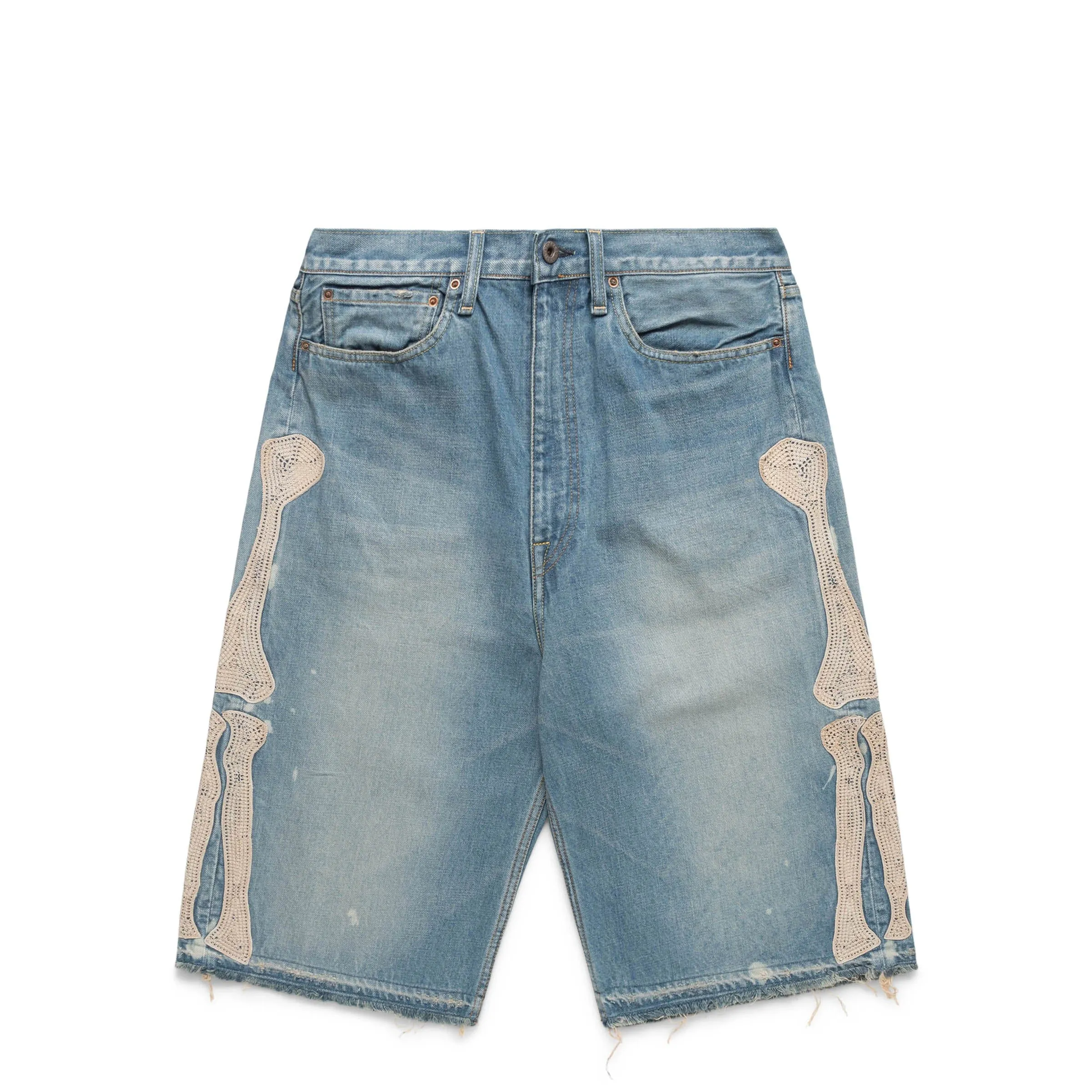 14OZ DENIM 5P SHORTS (BONE)