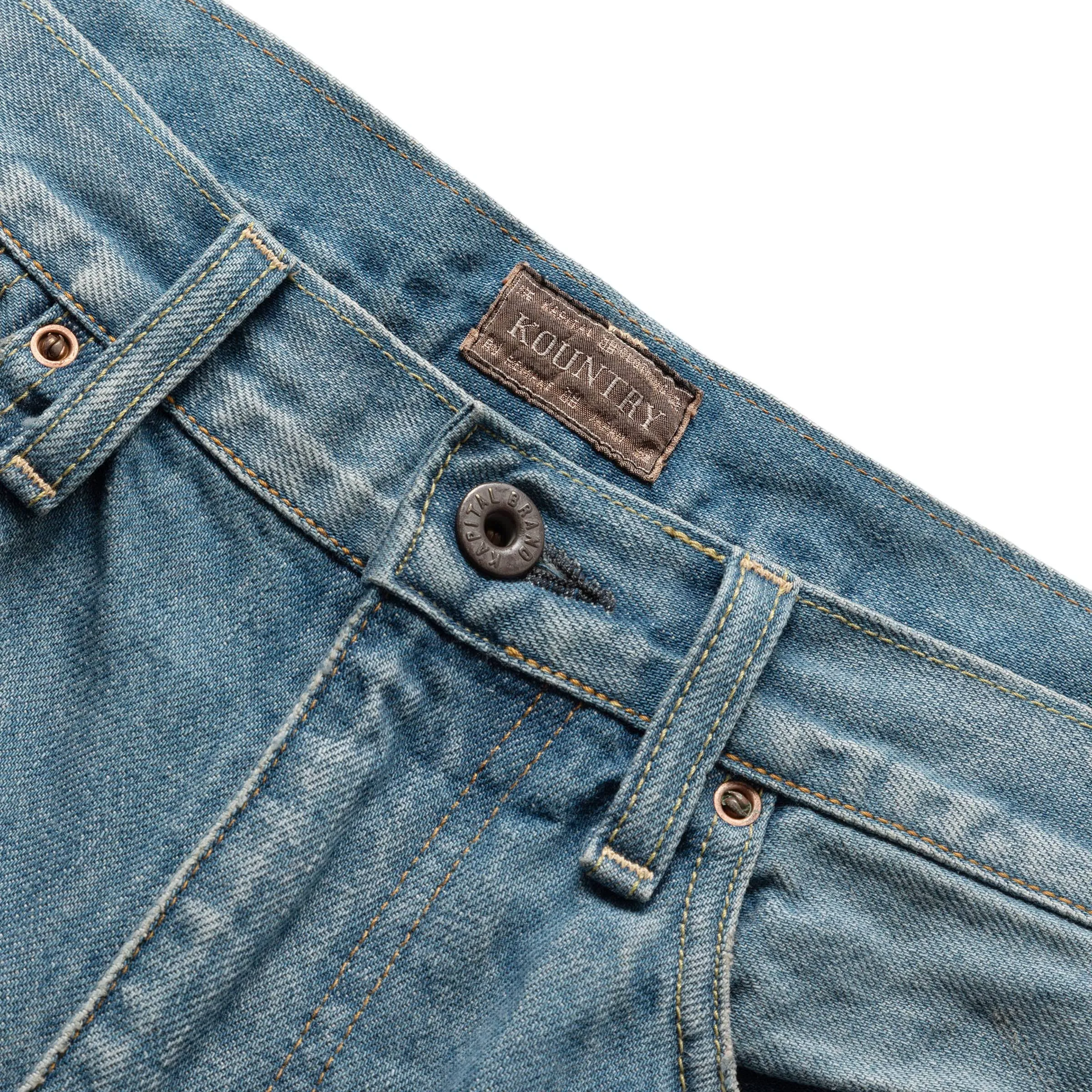 14OZ DENIM 5P SHORTS (BONE)