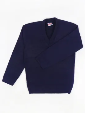 3Yrs - 8Yrs Navy Blue Full Sleeve Sweater For Kids KSW08