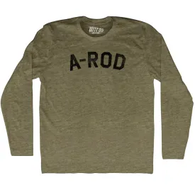 A-Rod Adult Tri-Blend Long Sleeve T-shirt