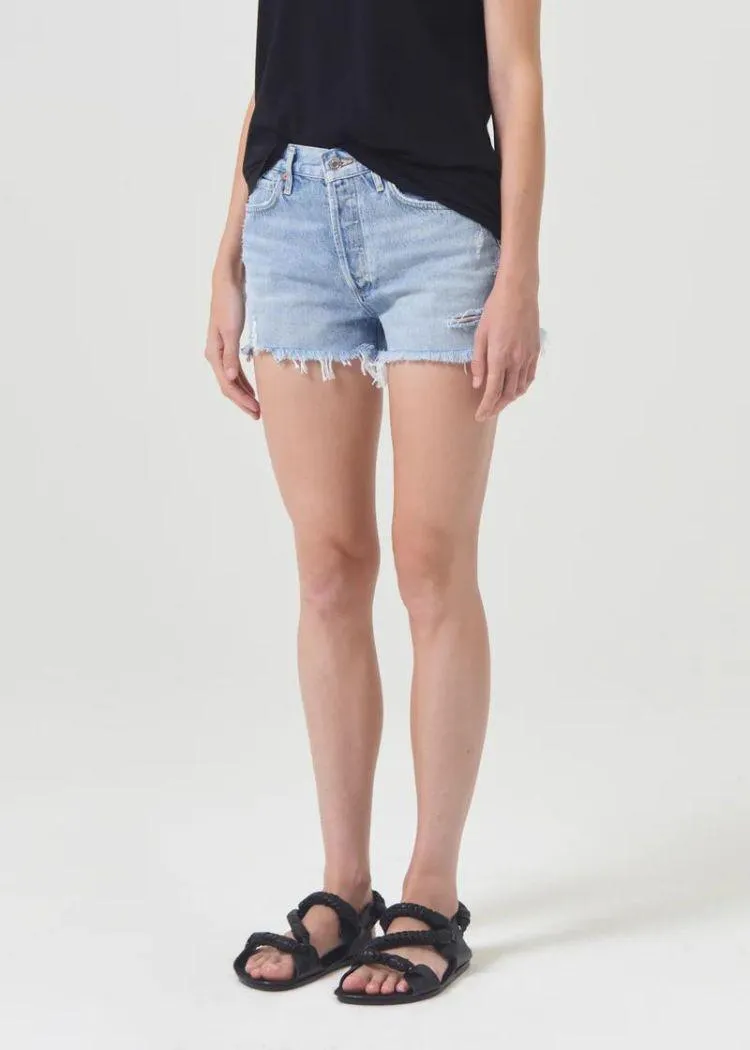 Agolde Parker Distressed Denim Shorts-Swapmeet ***FINAL SALE***
