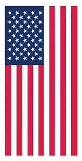 American Flag Door Cover