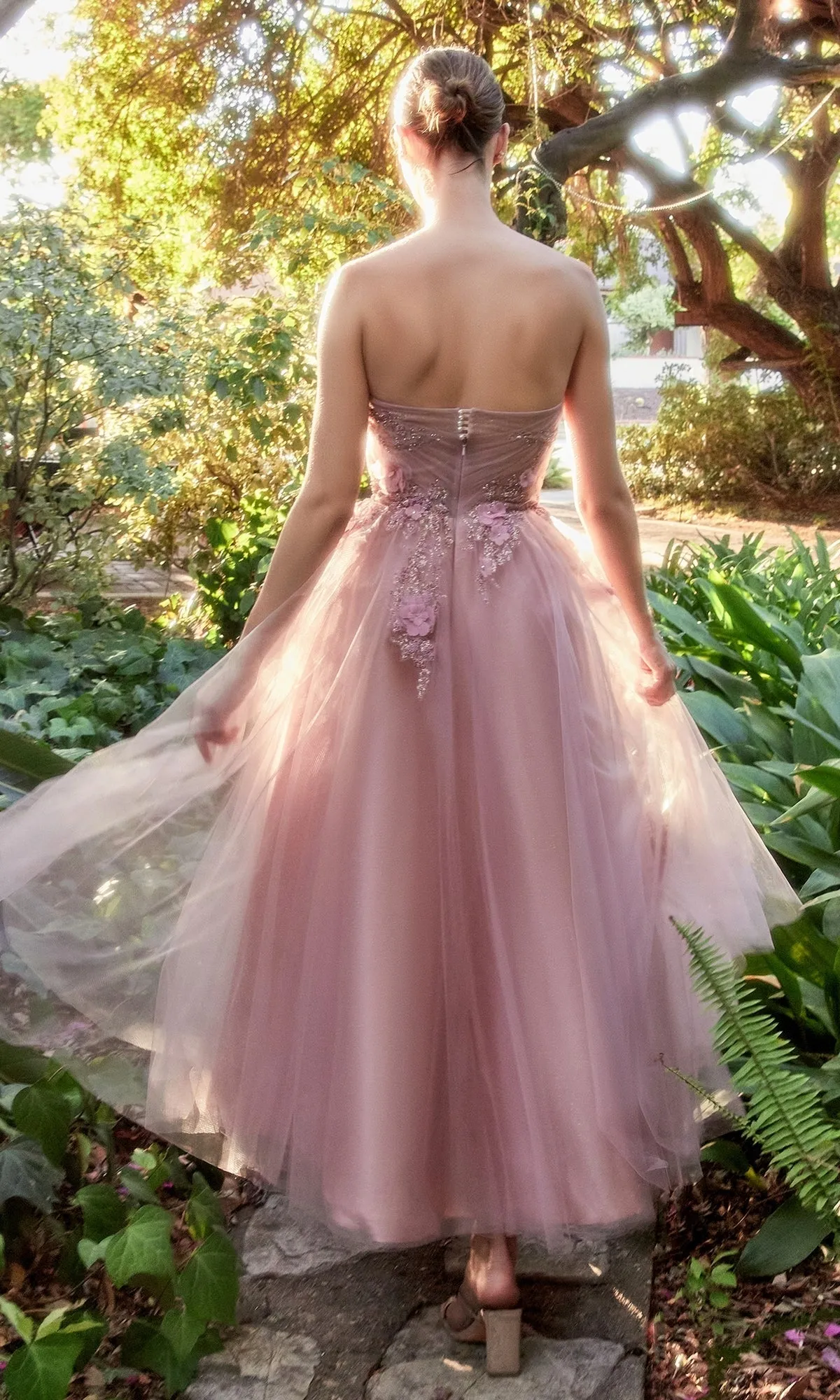 Andrea & Leo Tea Length Dress A1195