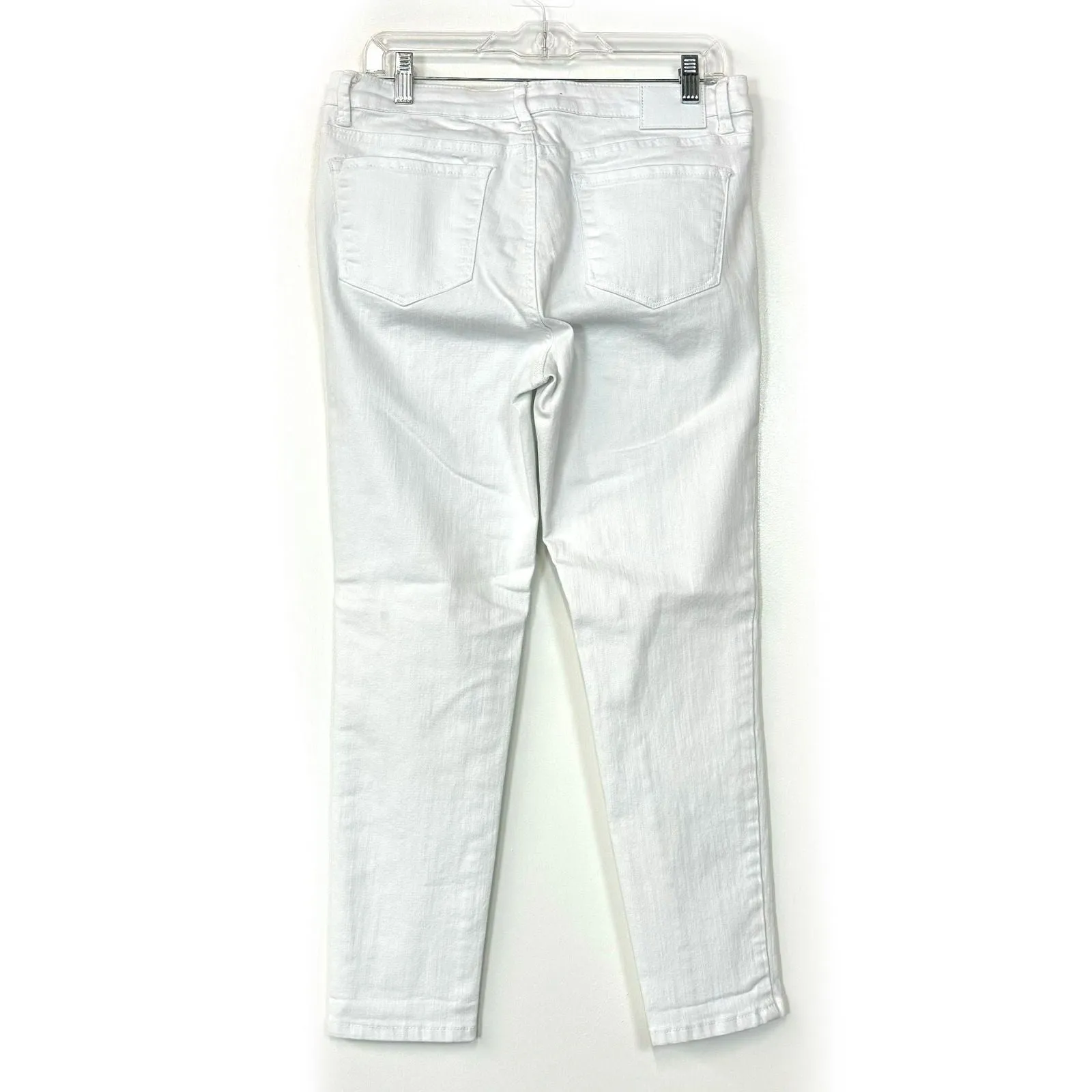 Anne Klein | Missy Skinny Ankle Jeans | Color: White | Size: 10