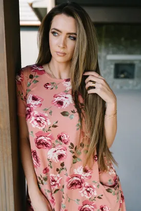 April Dress Blush Rose