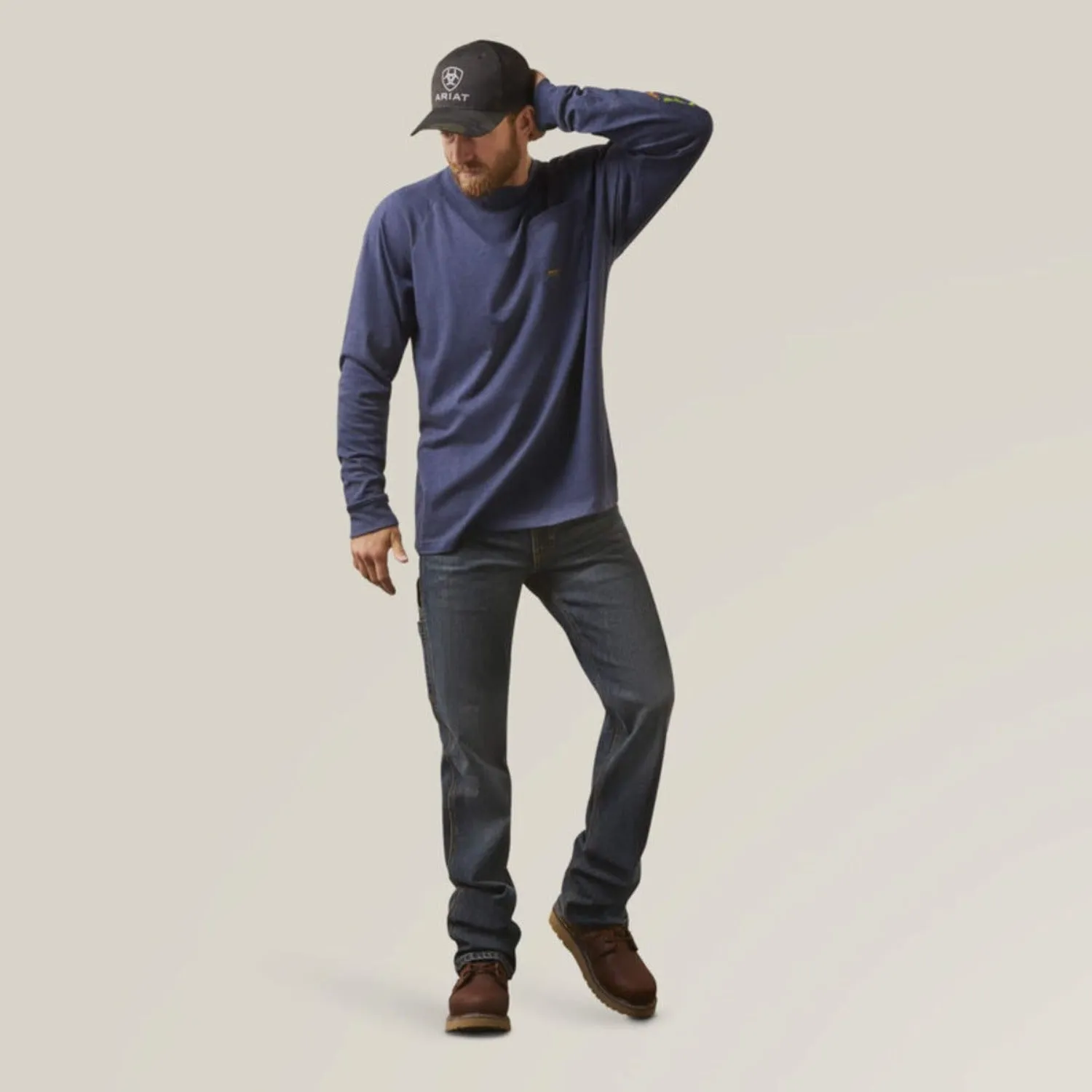 Ariat Men's Rebar® CottonStrong™ Long Sleeve T-Shirt