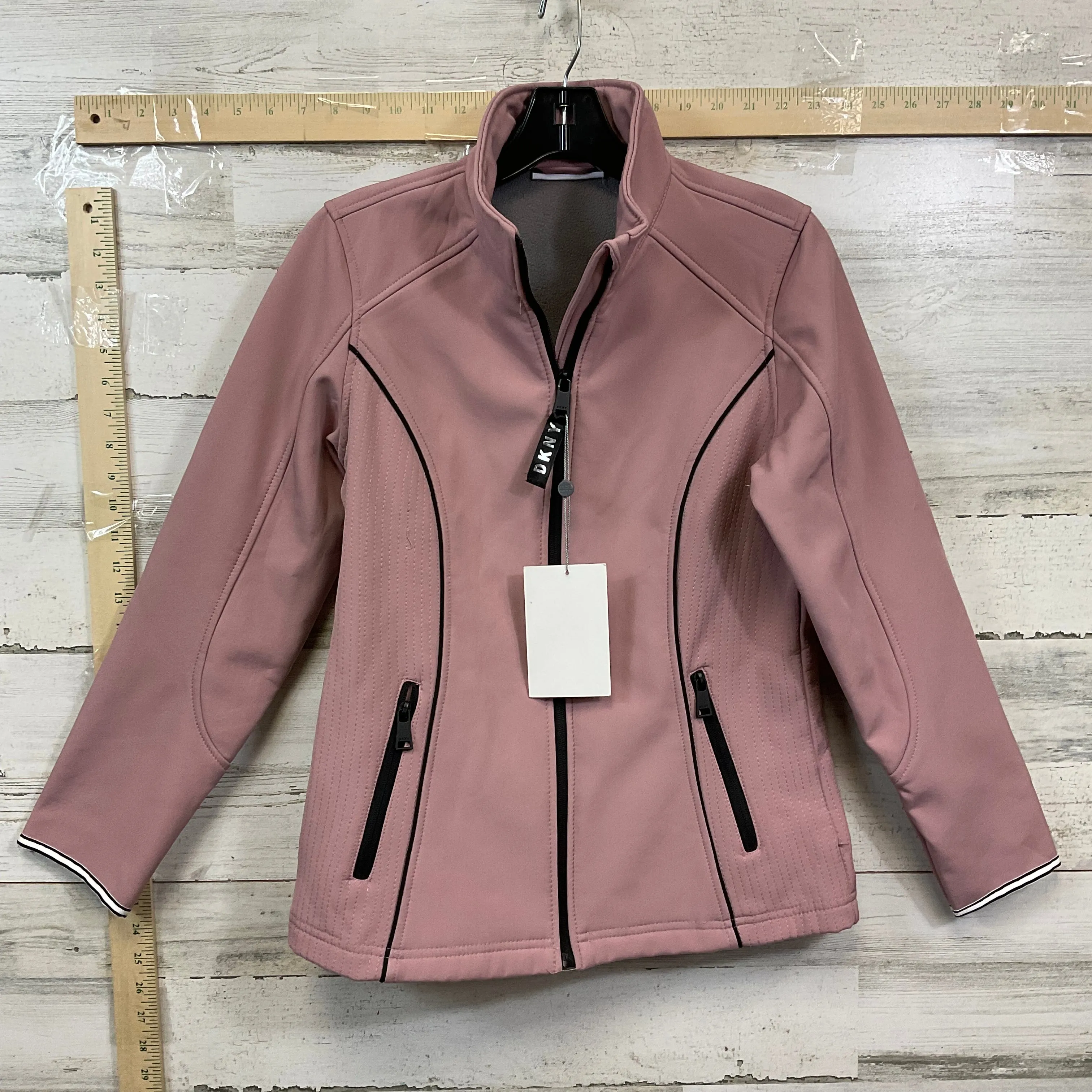 Athletic Jacket By Dkny  Size: L