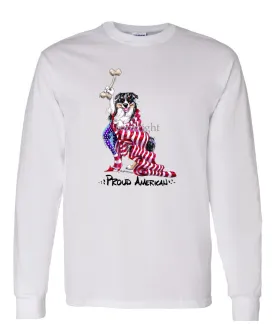 Australian Shepherd - Proud American - Long Sleeve T-Shirt