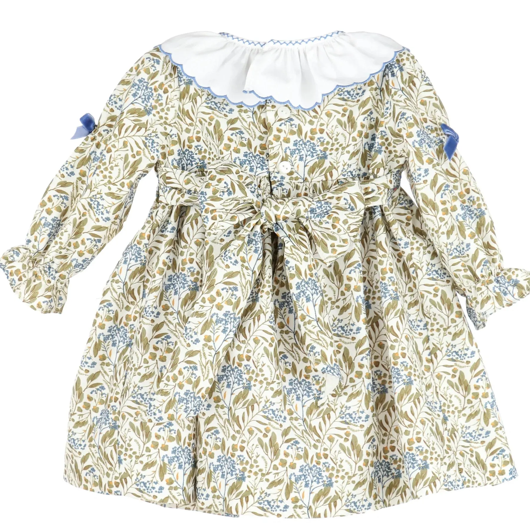 Autumn Chintz Floral Pleat Dress