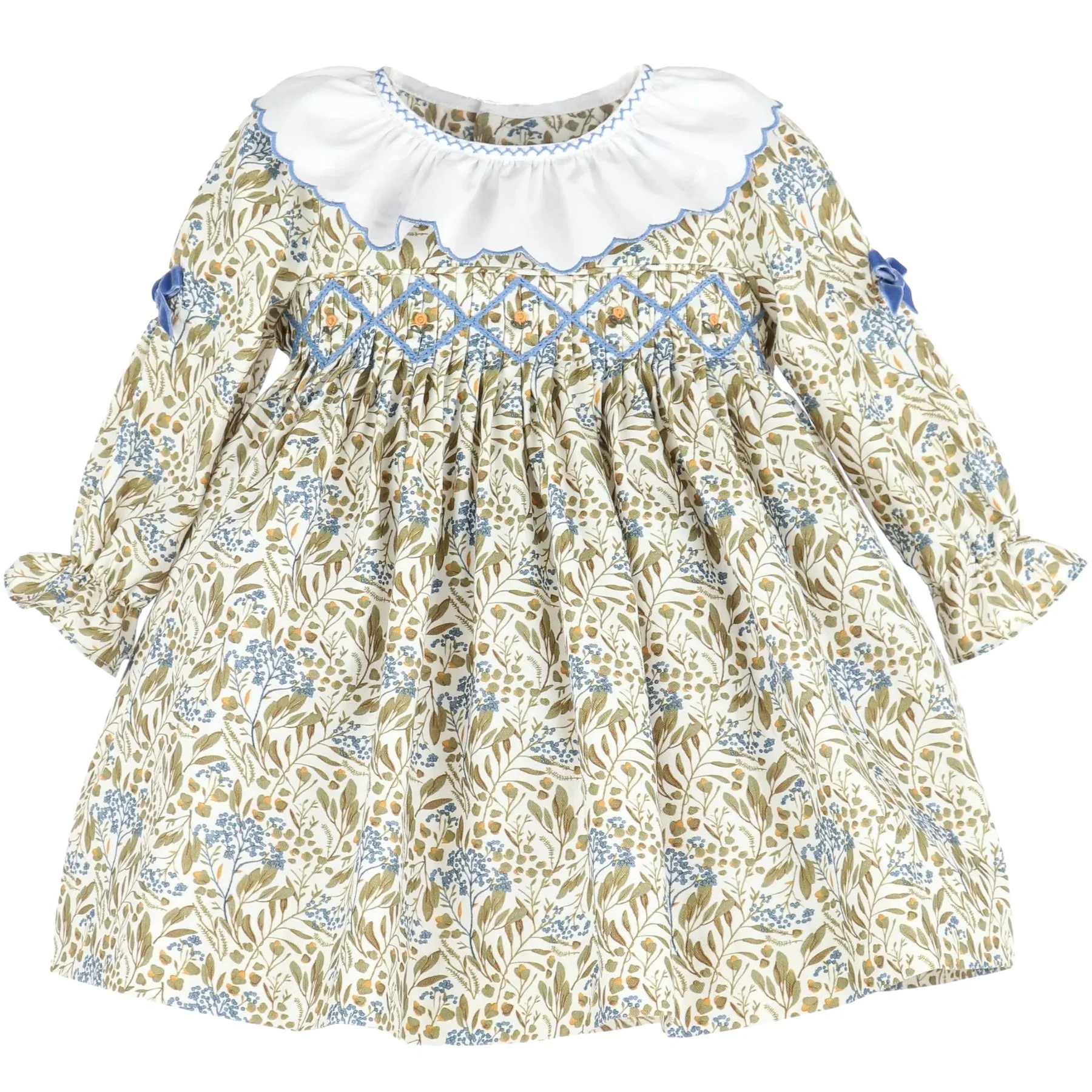 Autumn Chintz Floral Pleat Dress