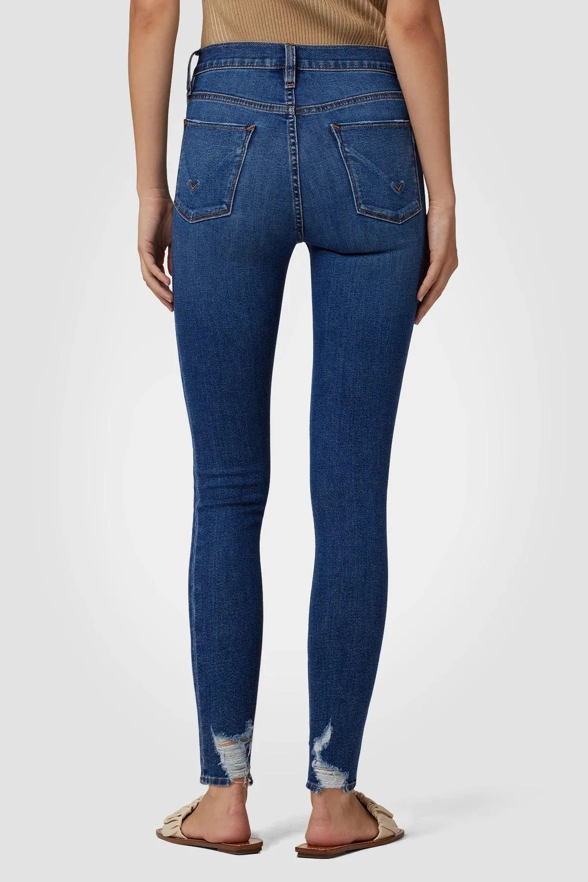 Barbara High Rise Super Skinny Ankle Jeans by Hudson (Various Colors)