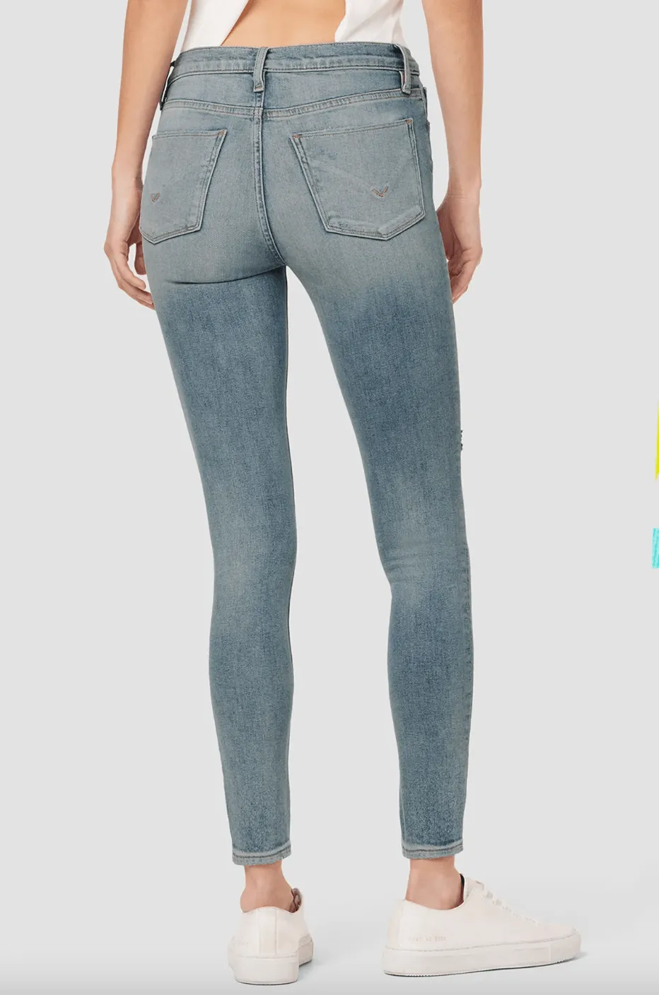 Barbara High Rise Super Skinny Ankle Jeans by Hudson (Various Colors)