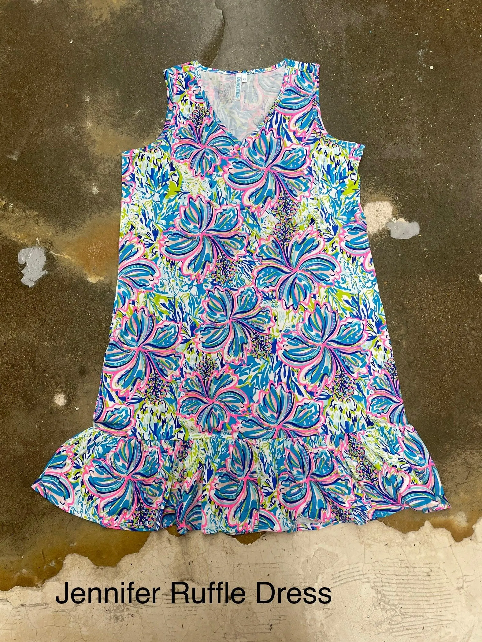 Beachtime Jennifer Ruffle Dress CPX4546P