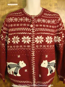 Best Nordic Polar Bear Funny Christmas Sweater