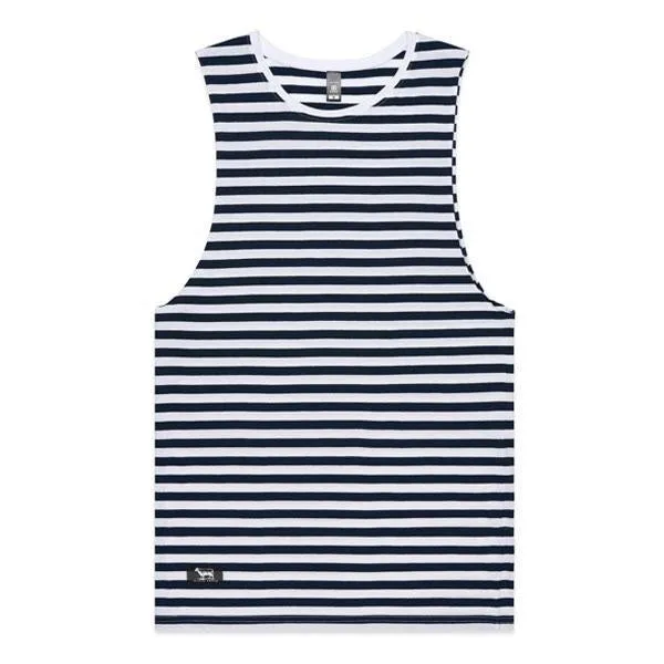 Black Sheep Label Series Stripe Tank Top Navy/ White