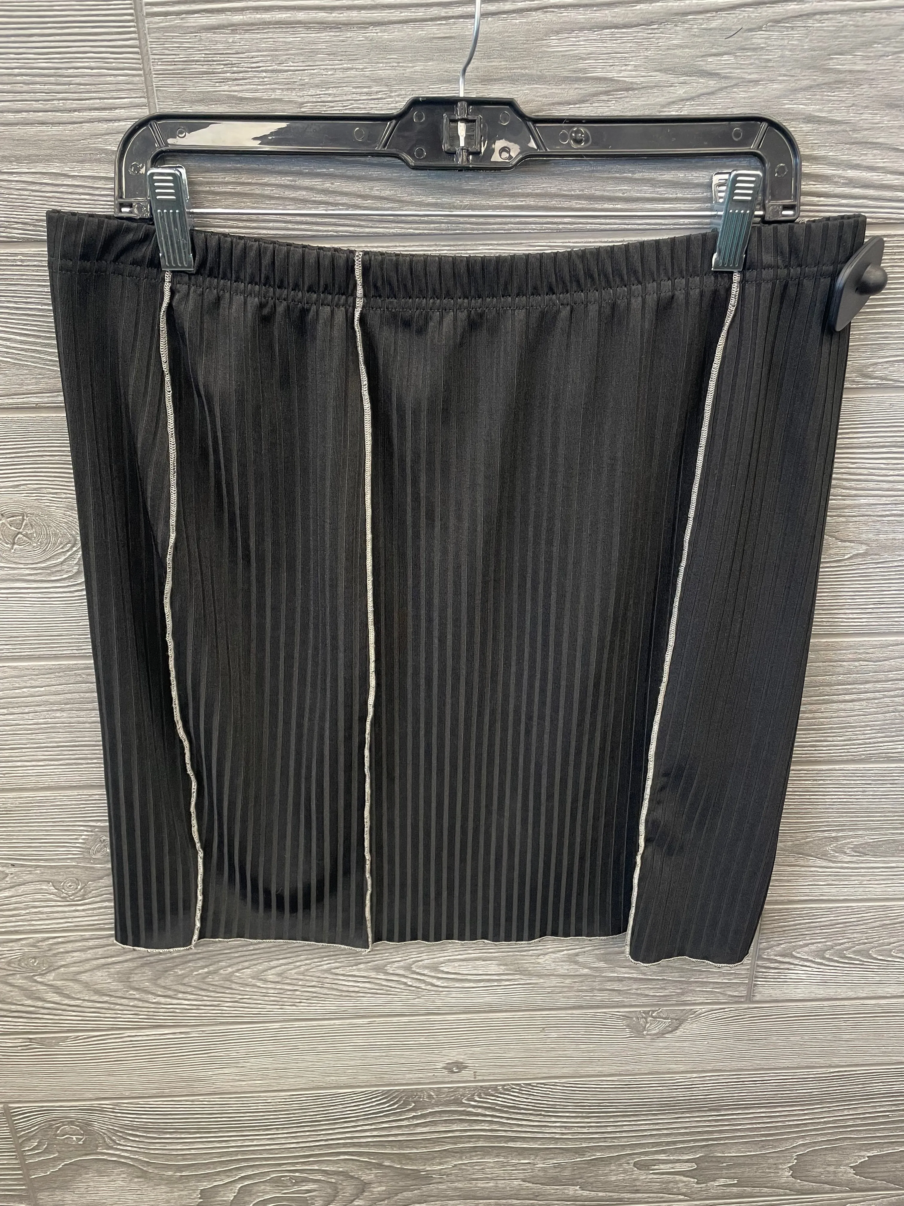 Black Skirt Mini & Short Shein, Size 22