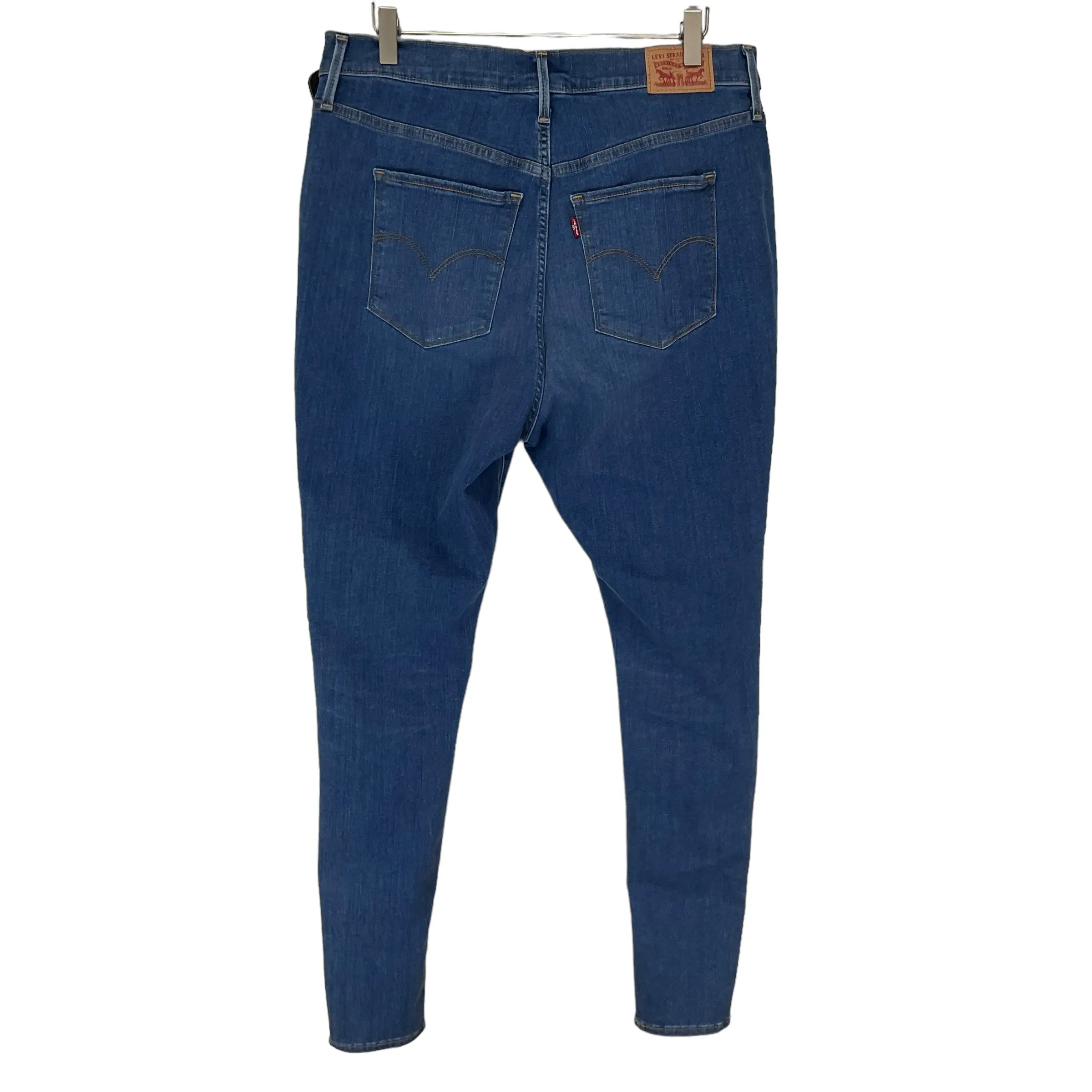 Blue Denim Jeans Skinny Levis, Size 14