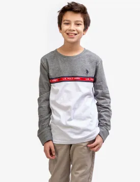 BOYS LONG SLEEVE USPA T-SHIRT