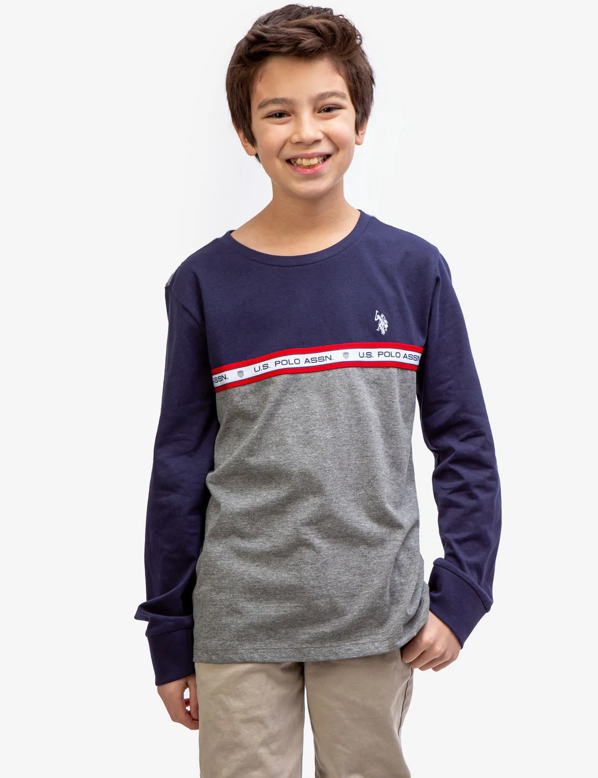 BOYS LONG SLEEVE USPA T-SHIRT