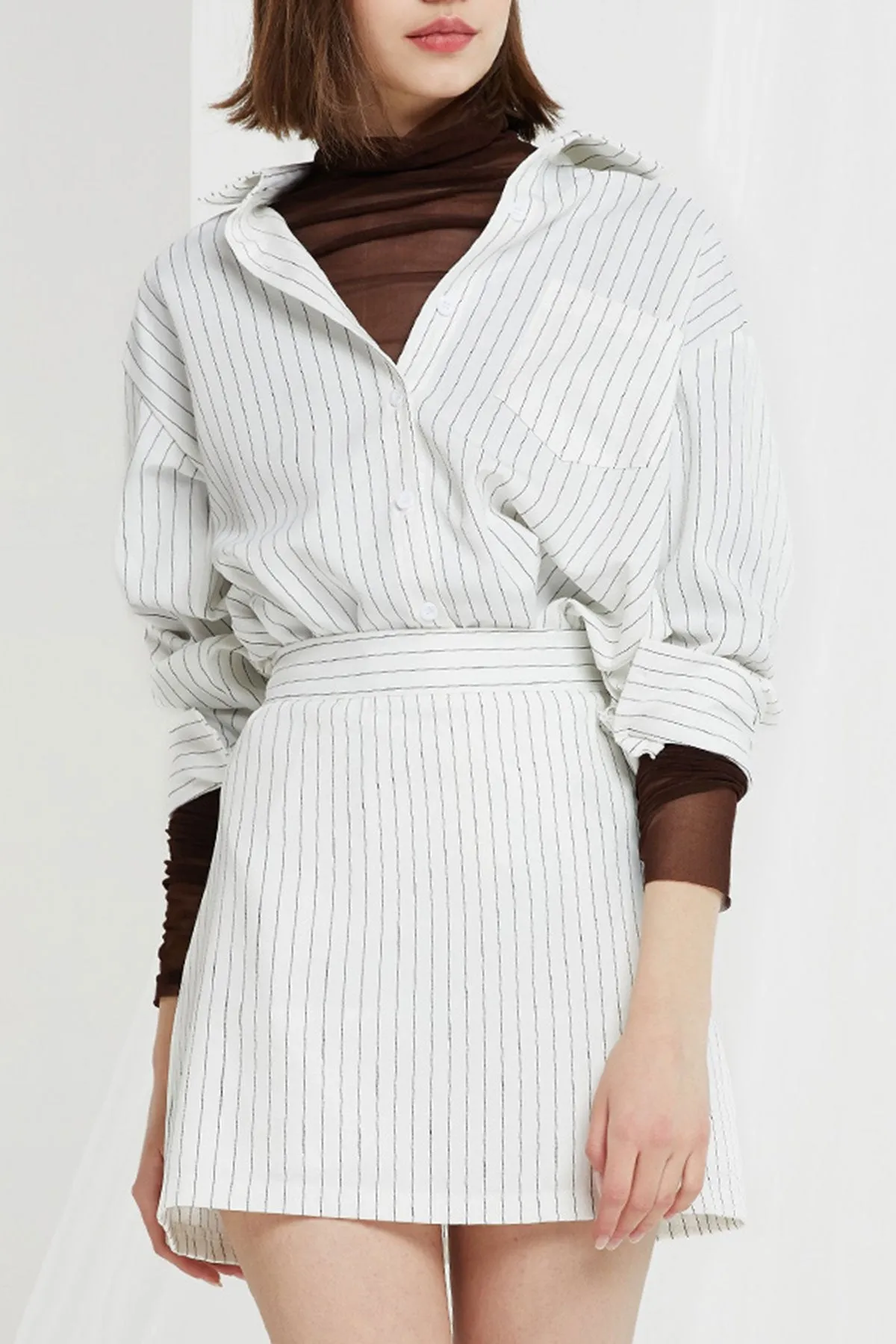 Brynlee Mesh Turtleneck Top-4 Colors