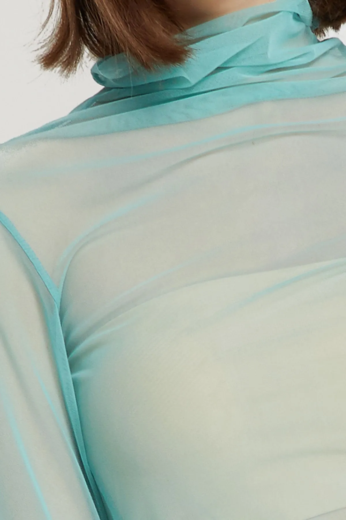 Brynlee Mesh Turtleneck Top-4 Colors