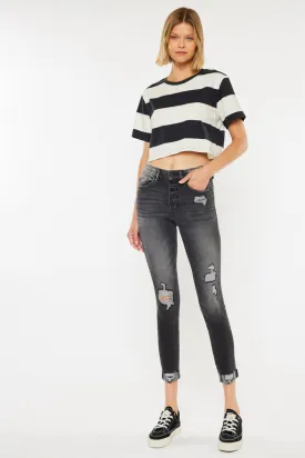 Cassidy High Rise Ankle Skinny Jeans