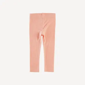 classic skinny legging | peach quartz | modal skinny rib