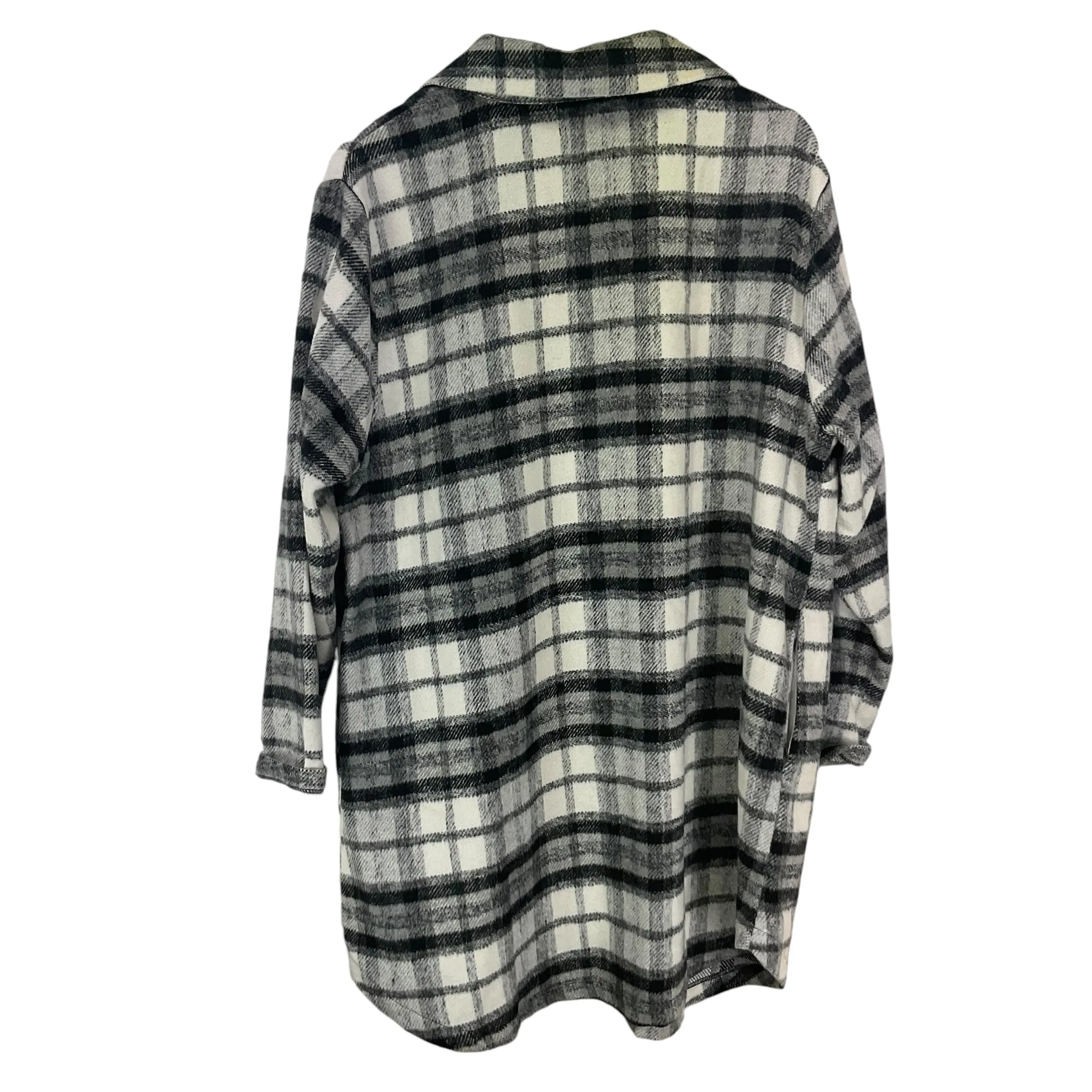 Coat Other By Melloday In Plaid Pattern, Size: 1x