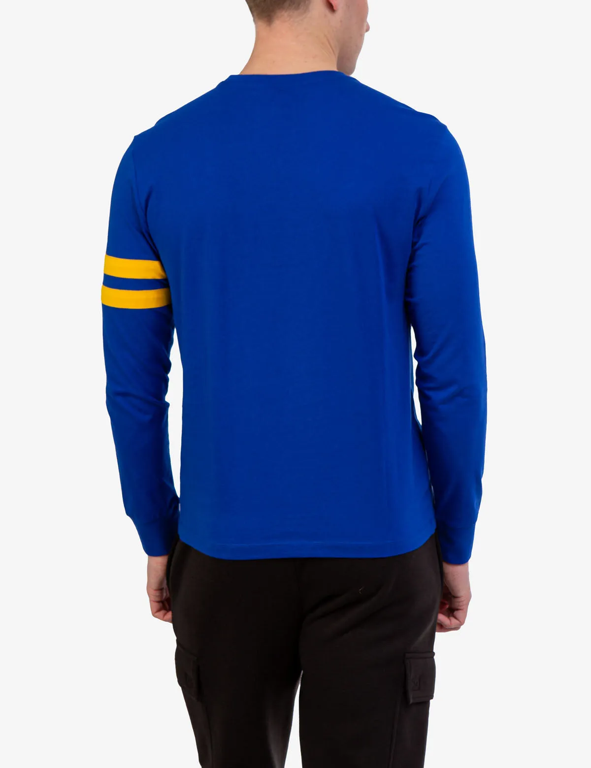 CREW NECK LONG SLEEVE LOGO T-SHIRT