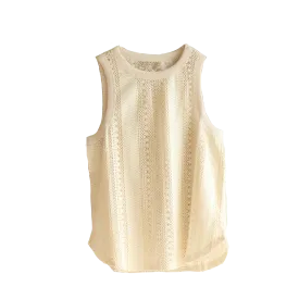 Crochet Sleeveless Tank Top