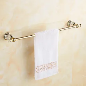 Crystal Design Towel Holder Bar Bathroom Accessories