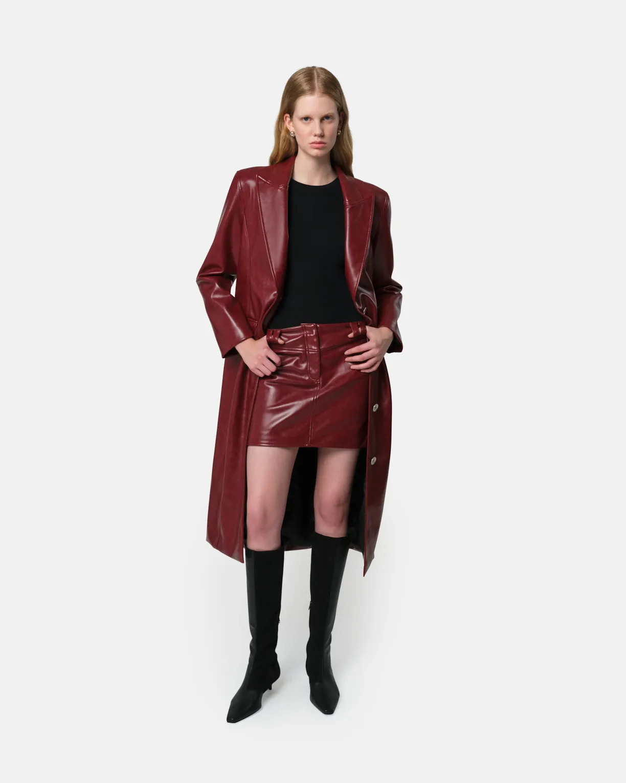 Dani Skirt Crimson