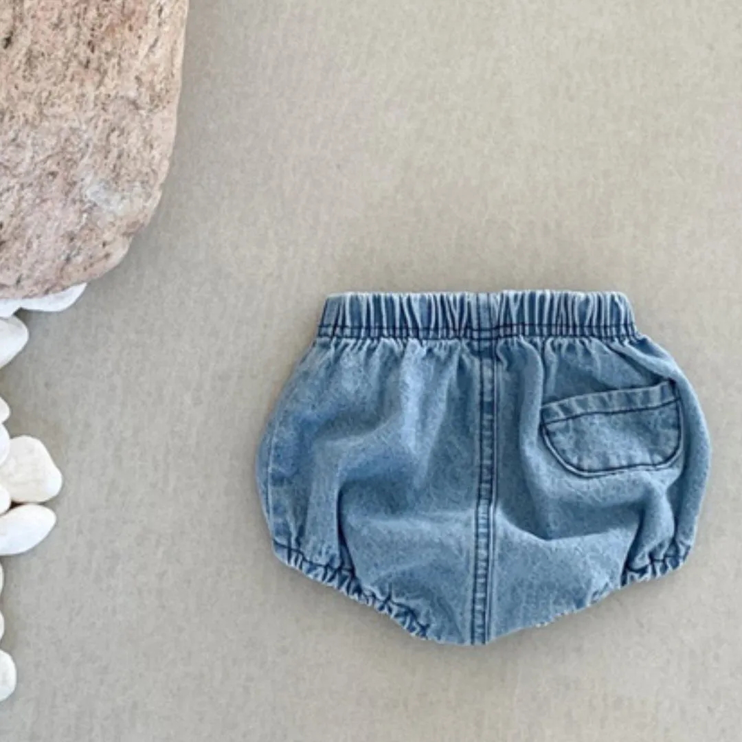 Denim Bloomer Shorts