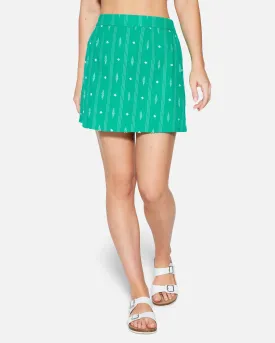 DIAMOND JACQUARD MINI SKIRT