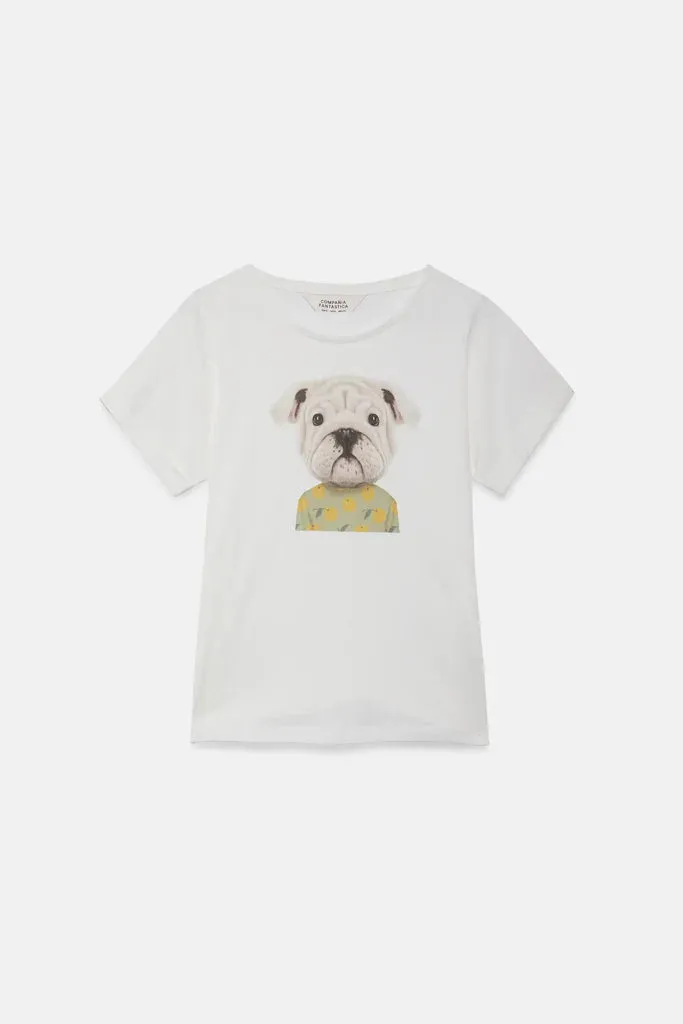 Dog Print T-Shirt