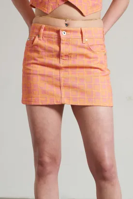 Doll Denim Mini Skirt