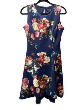 Dress Casual Short By En Focus In Floral Print, Size: 6