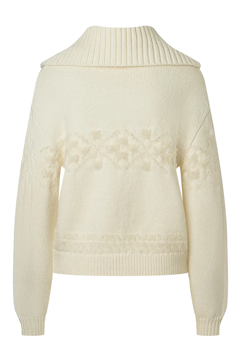 Elana 1/2 Zip Knitted Sweater