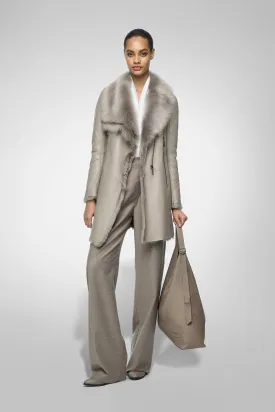 Elena - Luxurious Niobe Shearling Coat for Ultimate Warmth and Style
