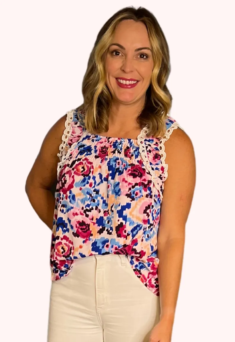 Elia Floral Tank