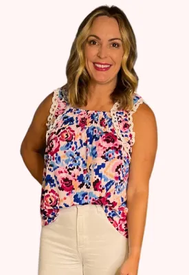 Elia Floral Tank