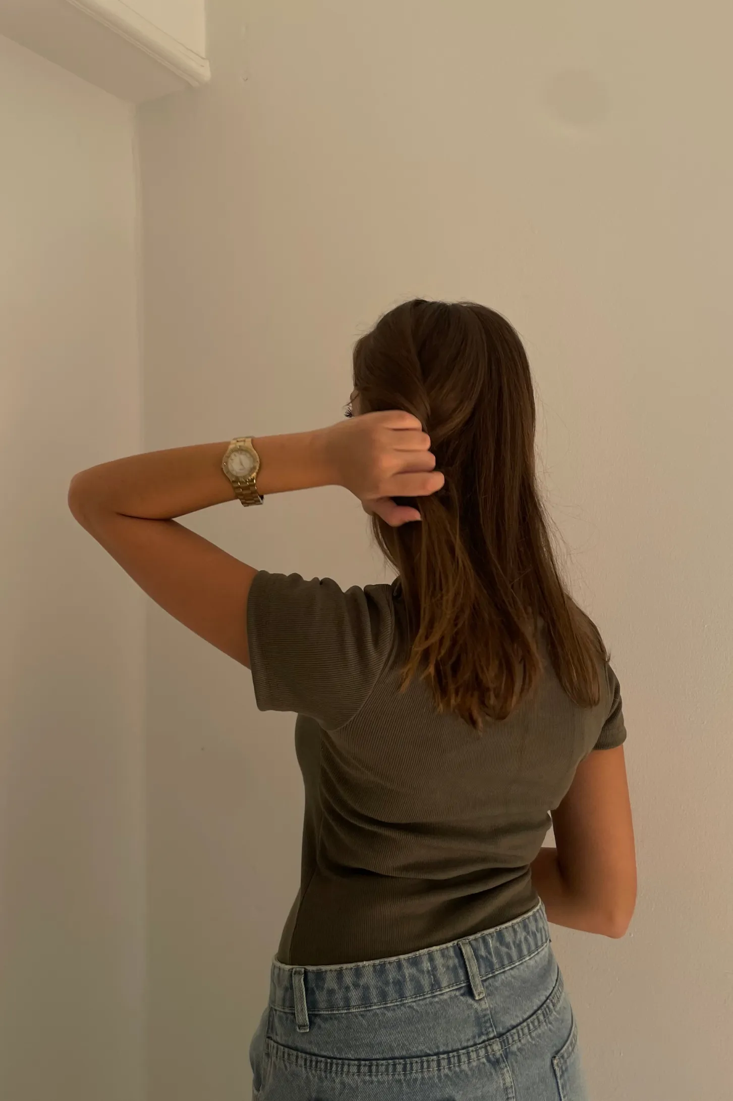 FITS EVERYBODY TOP - KHAKI