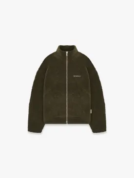 FLEECE JACKET - OLIV