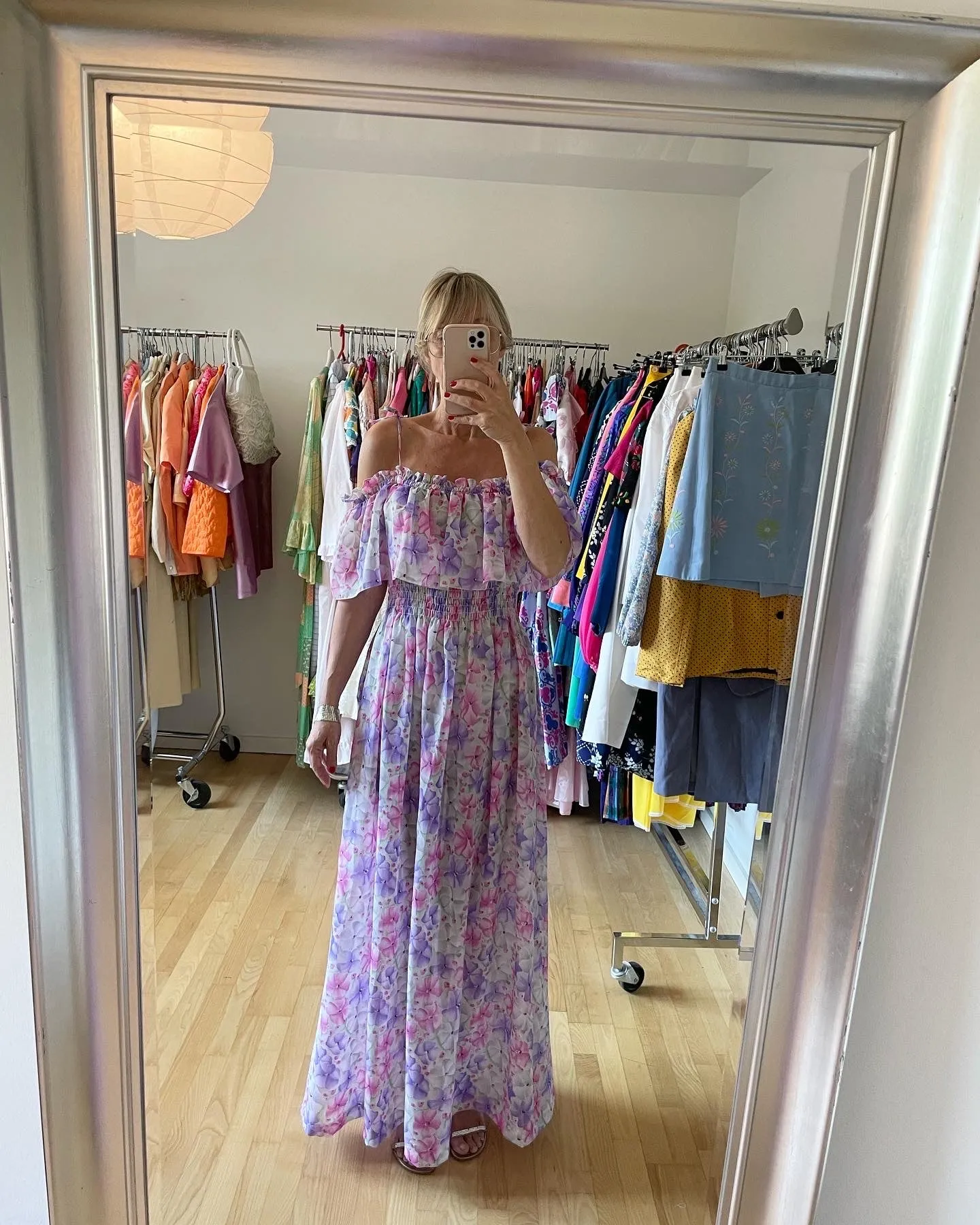 Floral Chiffon Dress