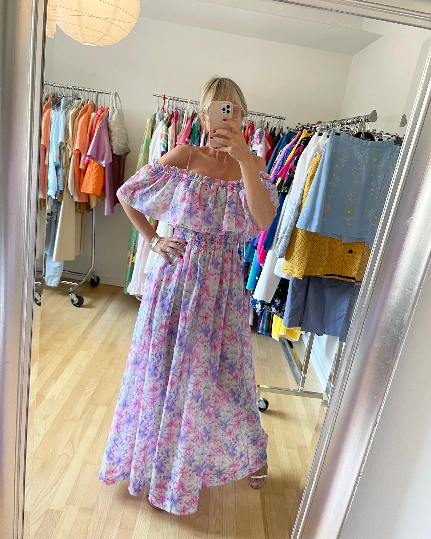 Floral Chiffon Dress