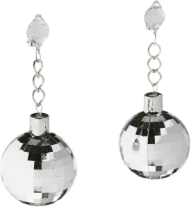 Forum Novelties Disco Ball Clip on Earrings