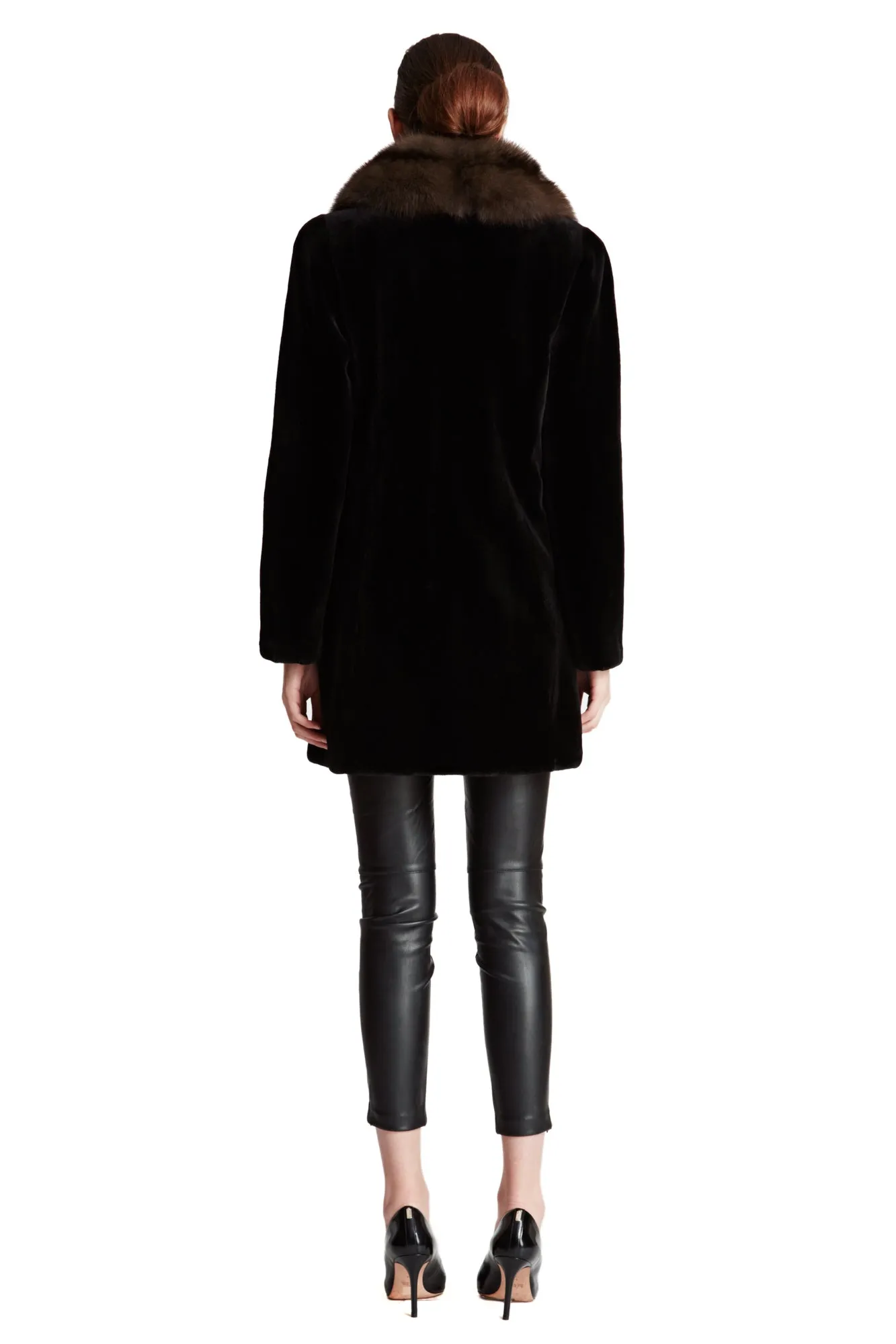Full Skin Sheared Mink Coat