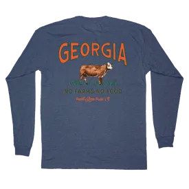 Georgia- No Farms, No Food Long Sleeve