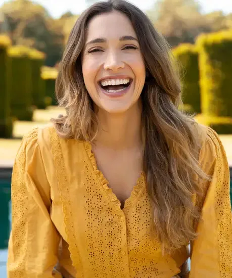 GORGEOUS BRODERIE BLOUSE