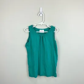 Hanna Andersson Bright Basics Tank Teal 130 cm 8